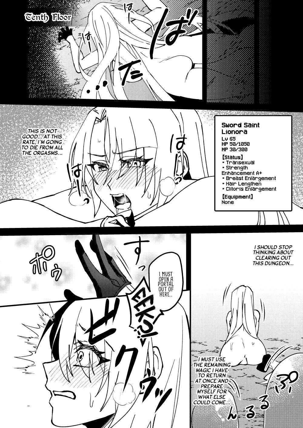Hentai Manga Comic-Transexual Transformation!? Femcorrupting Erotic Trap Dungeon!!!-Read-39